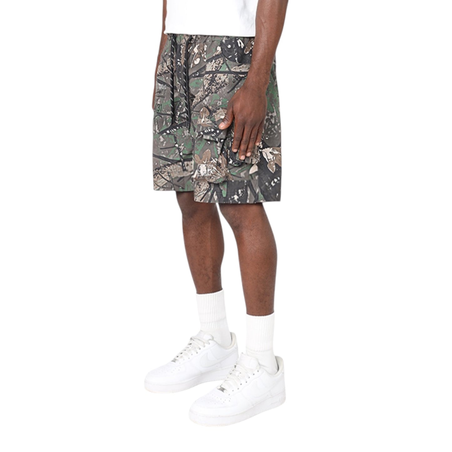 SMOKE RISE: Nylon Utility Shorts WS25283