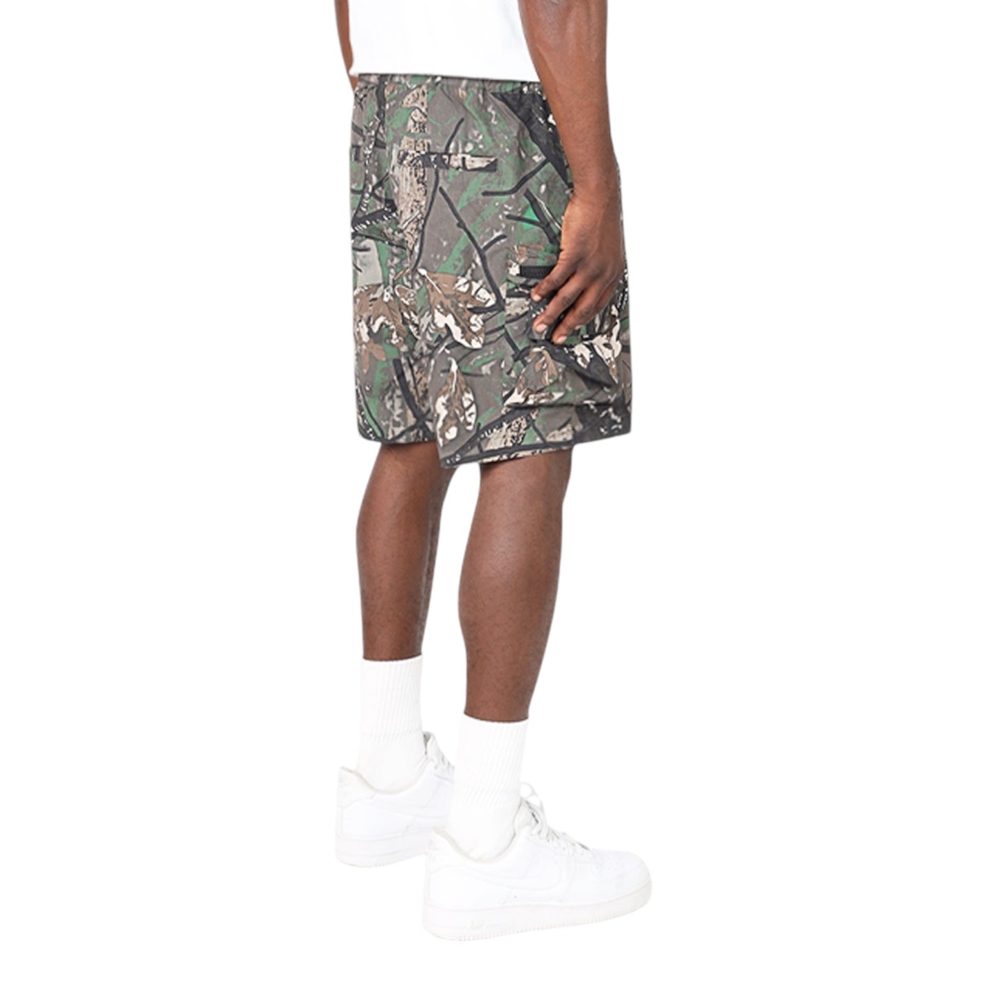 SMOKE RISE: Nylon Utility Shorts WS25283