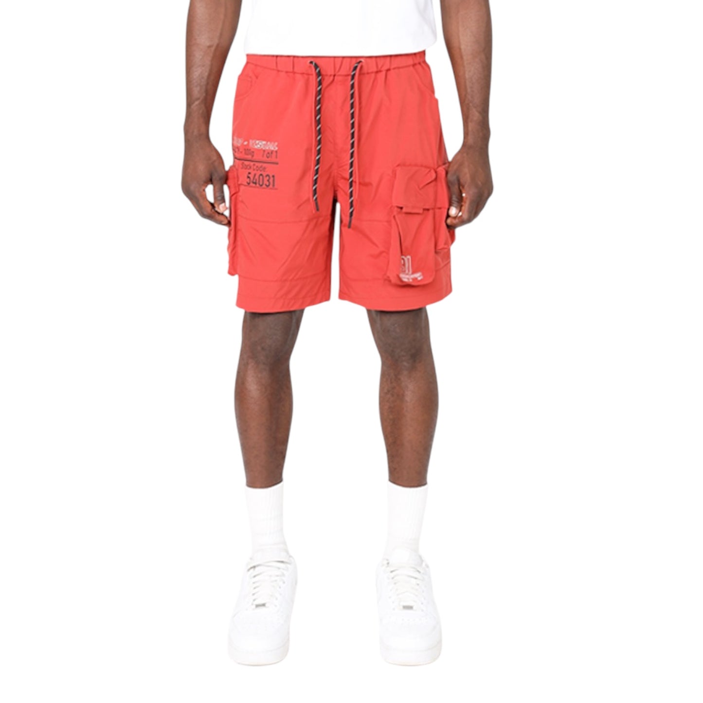 SMOKE RISE: Nylon Utility Shorts WS25283