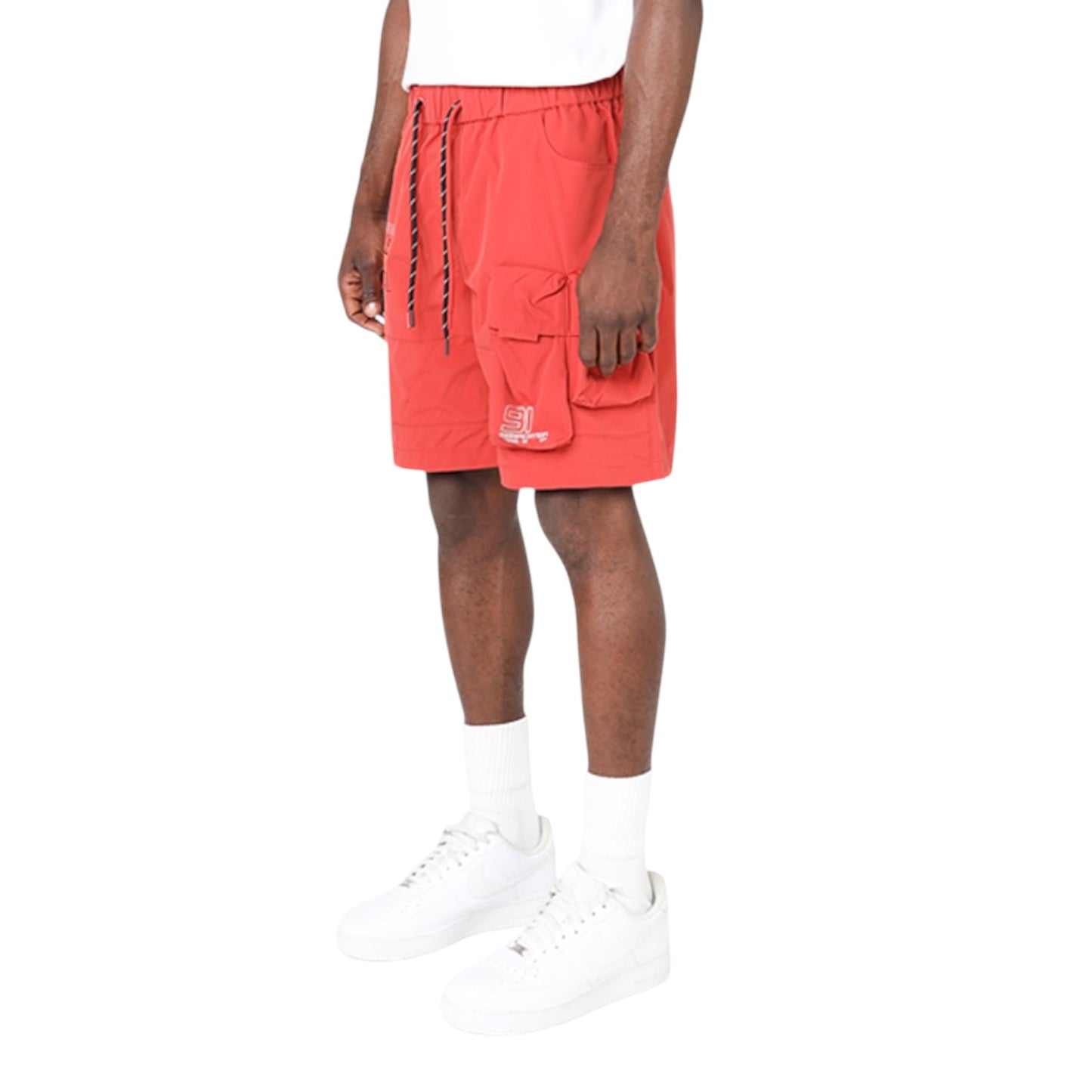 SMOKE RISE: Nylon Utility Shorts WS25283