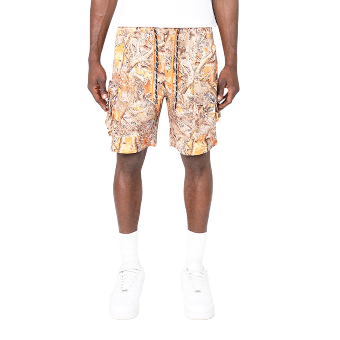 SMOKE RISE: Nylon Utility Shorts WS25283