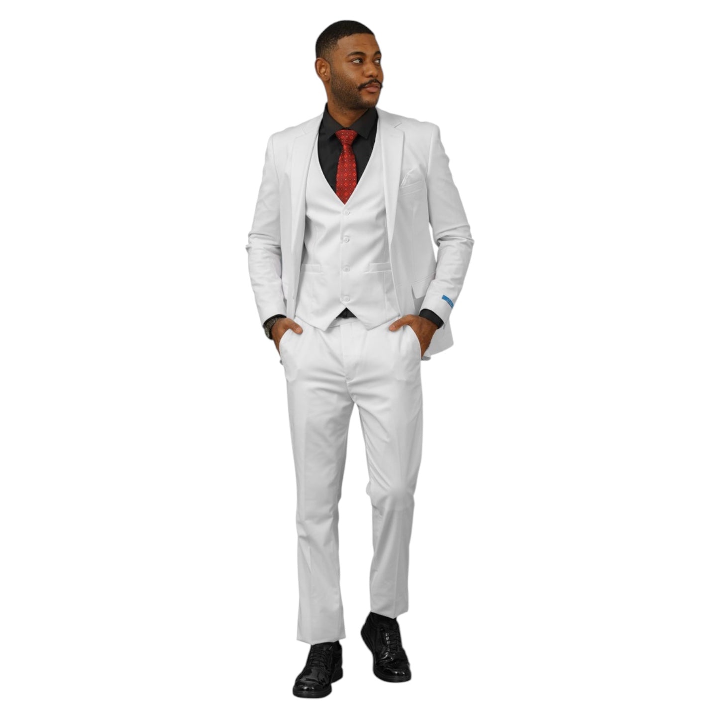 Sean Alexander: Solid 3pc Slim Suit M282SK-08