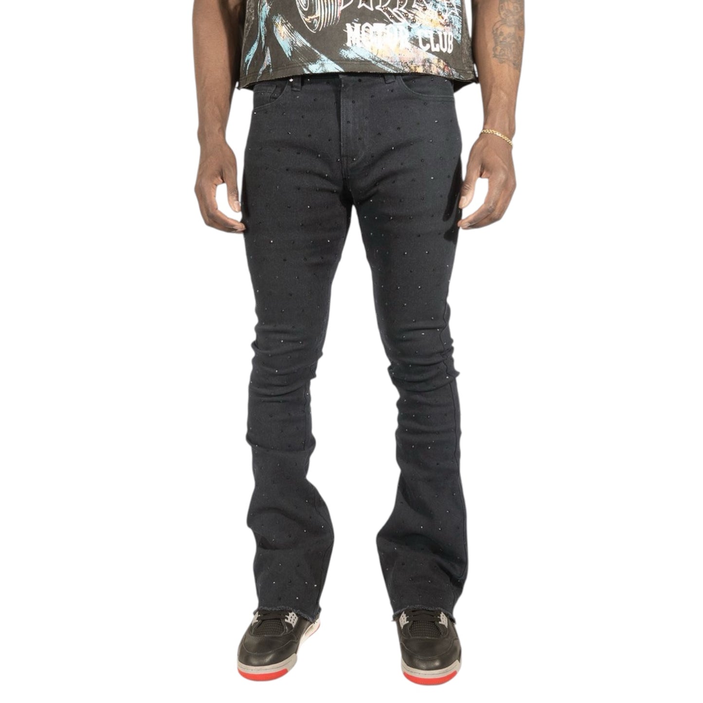 FROST ORIGINALS: Romano Stacked Stone Jeans F1764