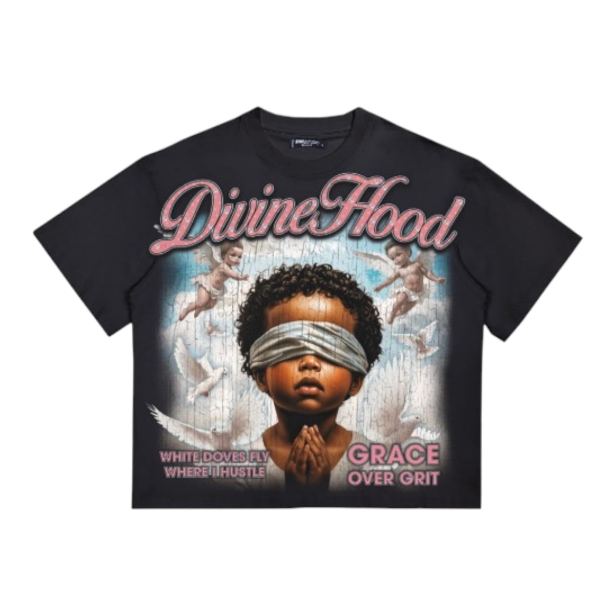 ROKU STUDIO: Divine Hood Boxy Tee RK1481979