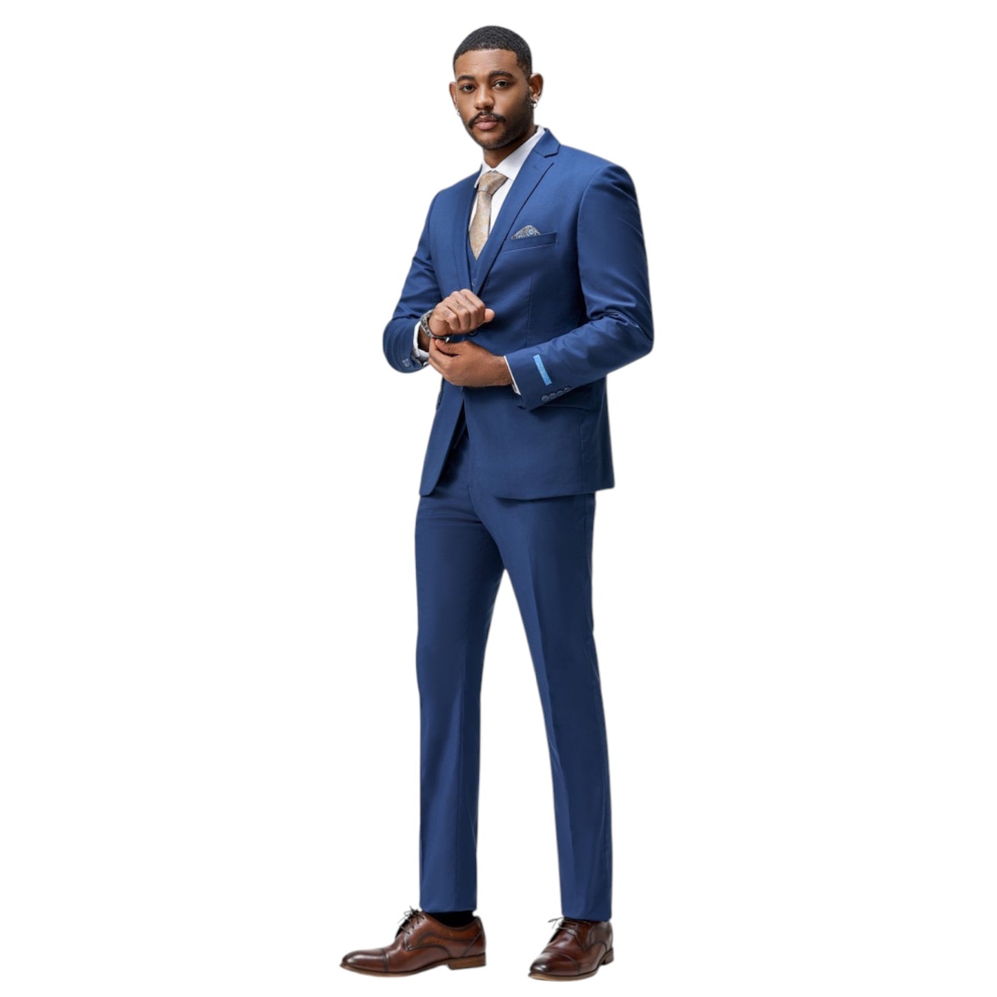 Sean Alexander: Solid 3pc Slim Suit M282SK-05