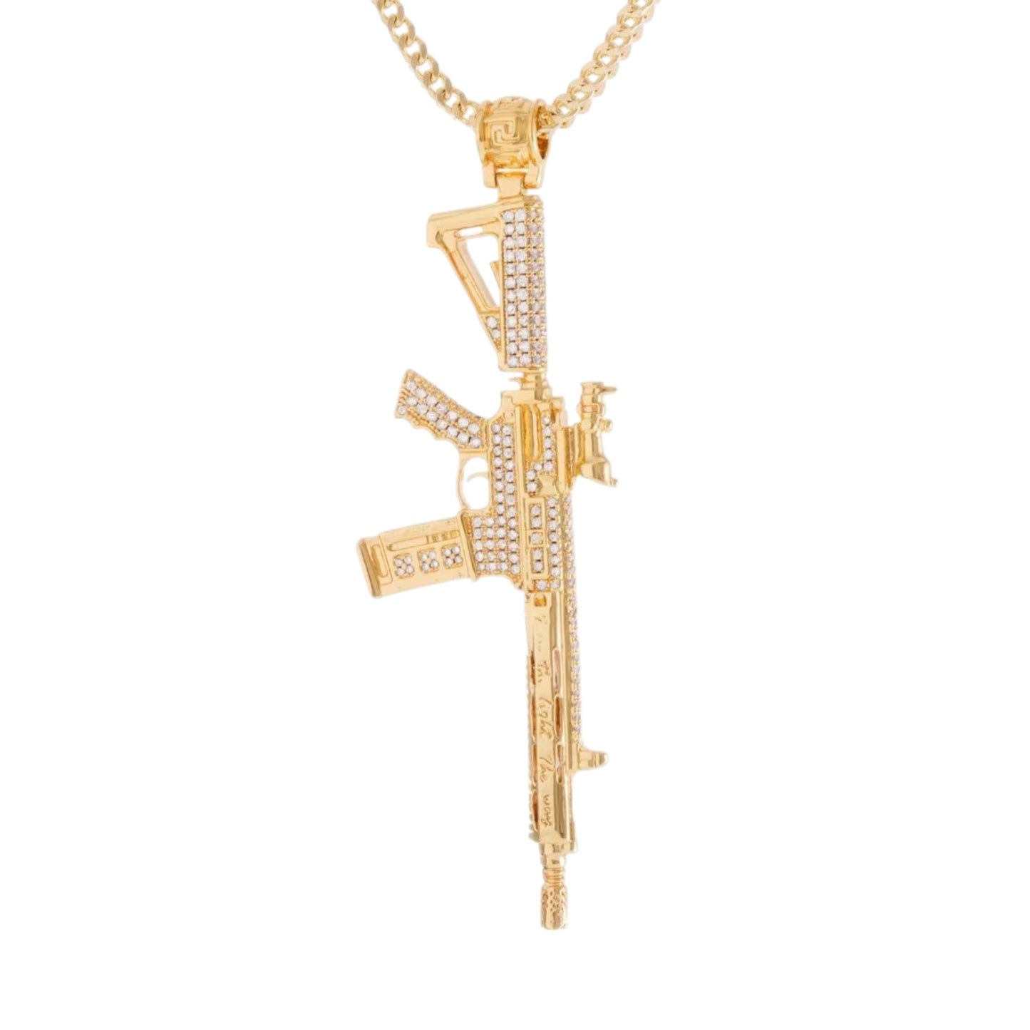 KING ICE: Iced M4 Necklace