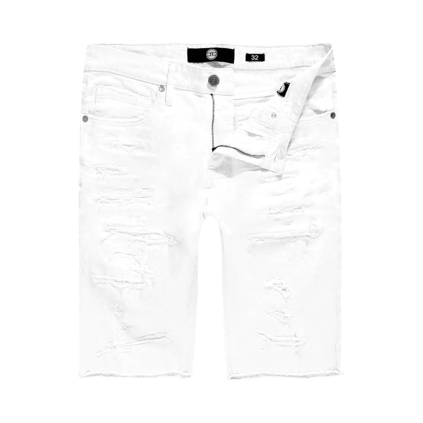 JORDAN CRAIG: Shredded Denim Shorts J3219