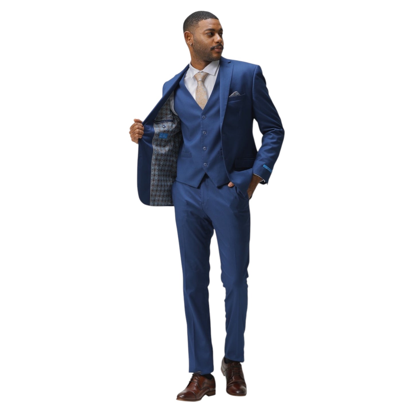 Sean Alexander: Solid 3pc Slim Suit M282SK-05