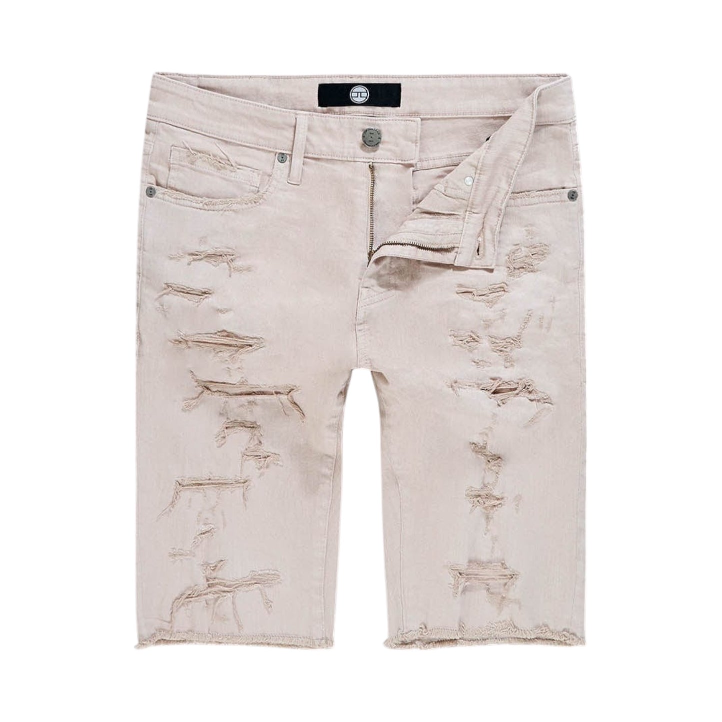 JORDAN CRAIG: Shredded Denim Shorts J3219