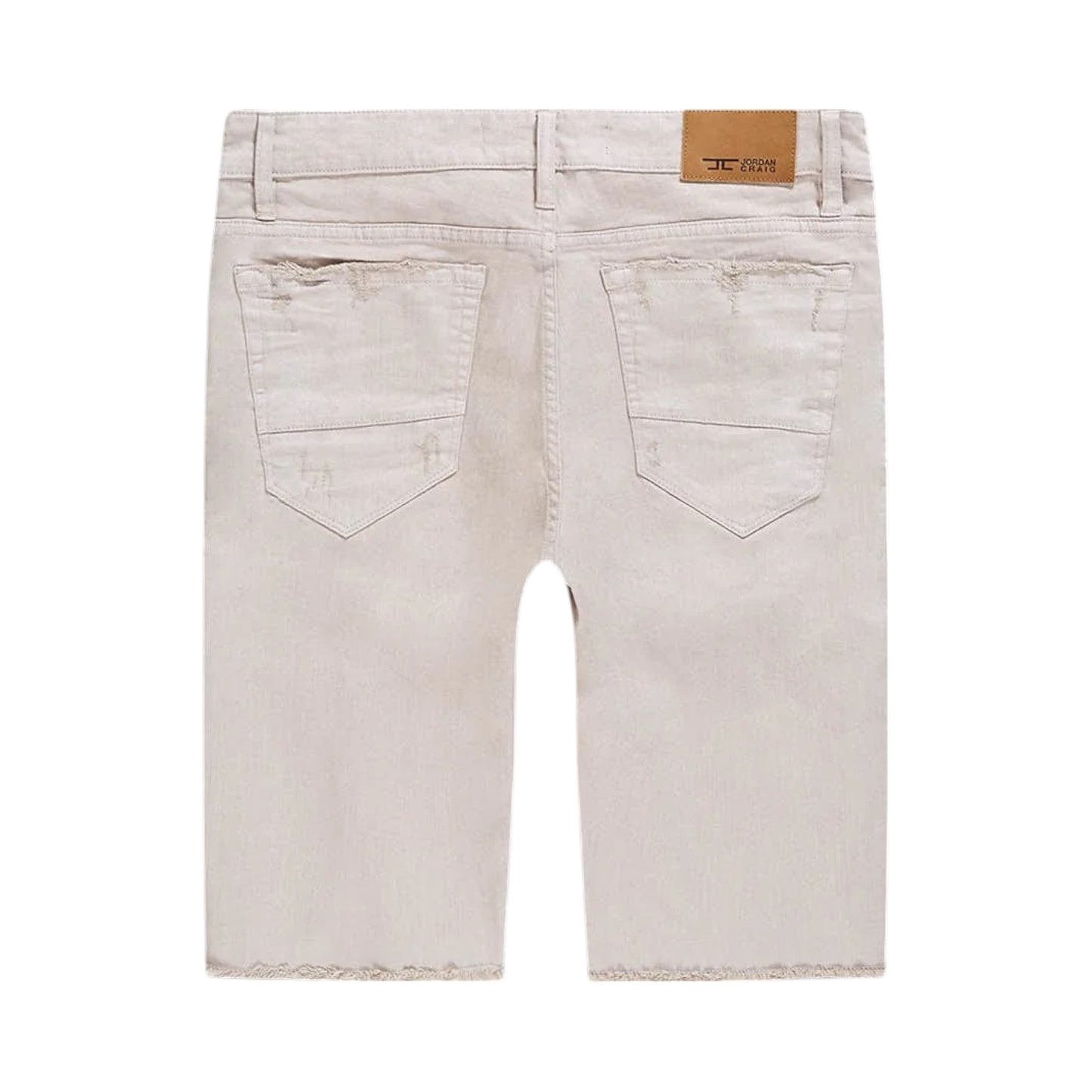 JORDAN CRAIG: Shredded Denim Shorts J3219