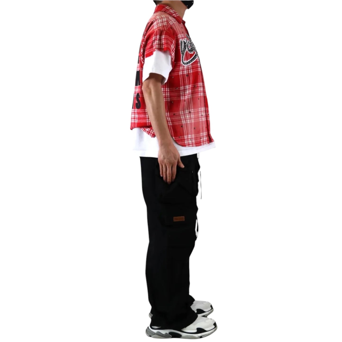 KLEEP: Liade Flannel Crop Button Down