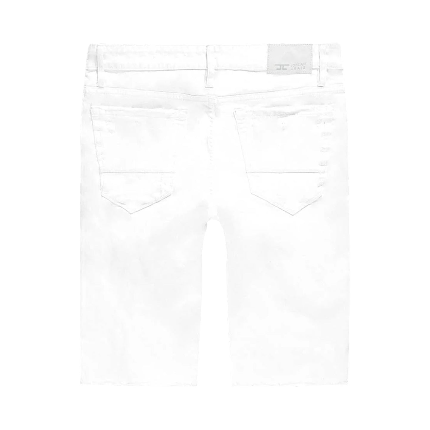 JORDAN CRAIG: Shredded Denim Shorts J3219