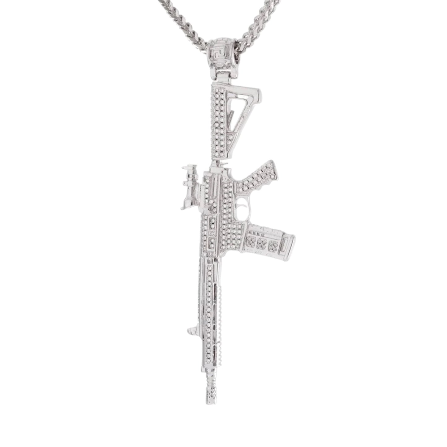 KING ICE: Iced M4 Necklace