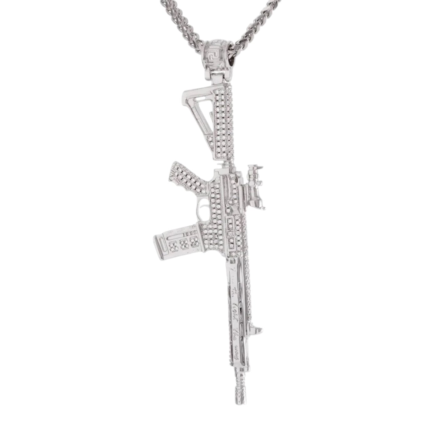 KING ICE: Iced M4 Necklace