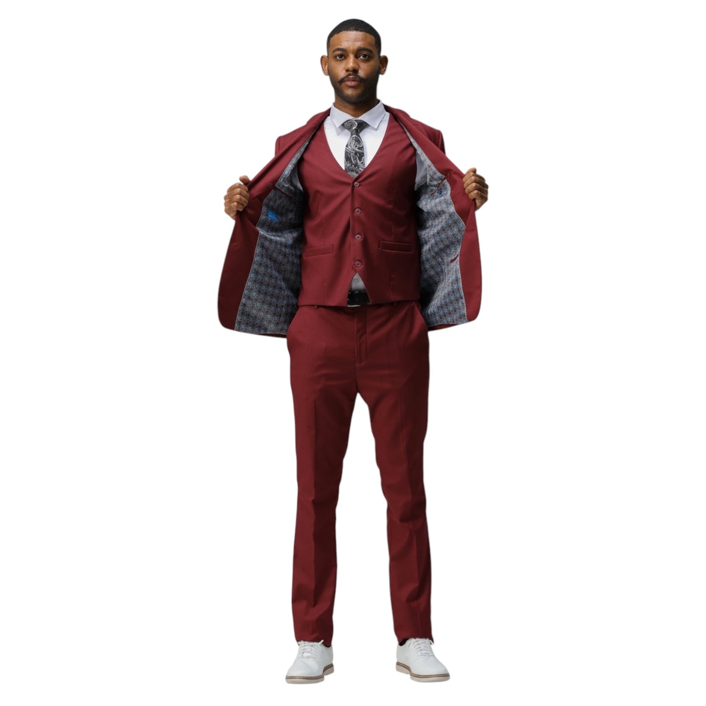 Sean Alexander: Solid 3pc Slim Suit M282SK-06