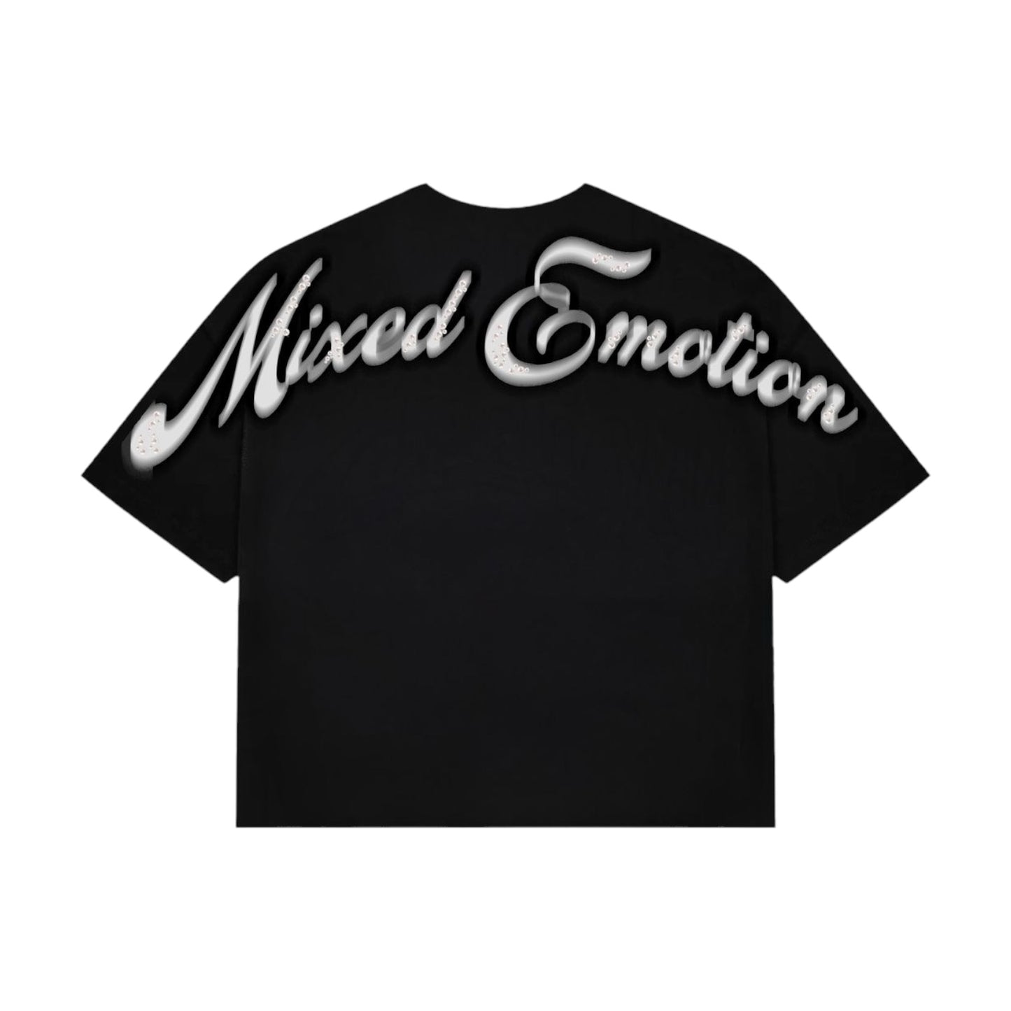 MIXED EMOTION: Pearl Cropped Tee