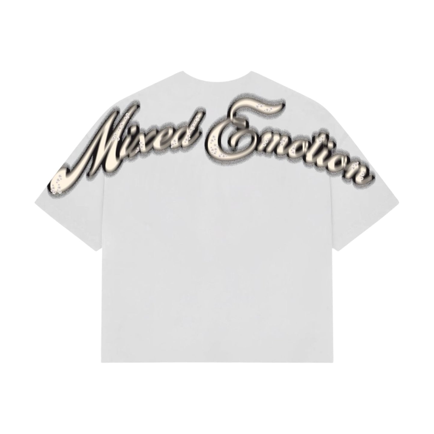 MIXED EMOTION: Pearl Cropped Tee