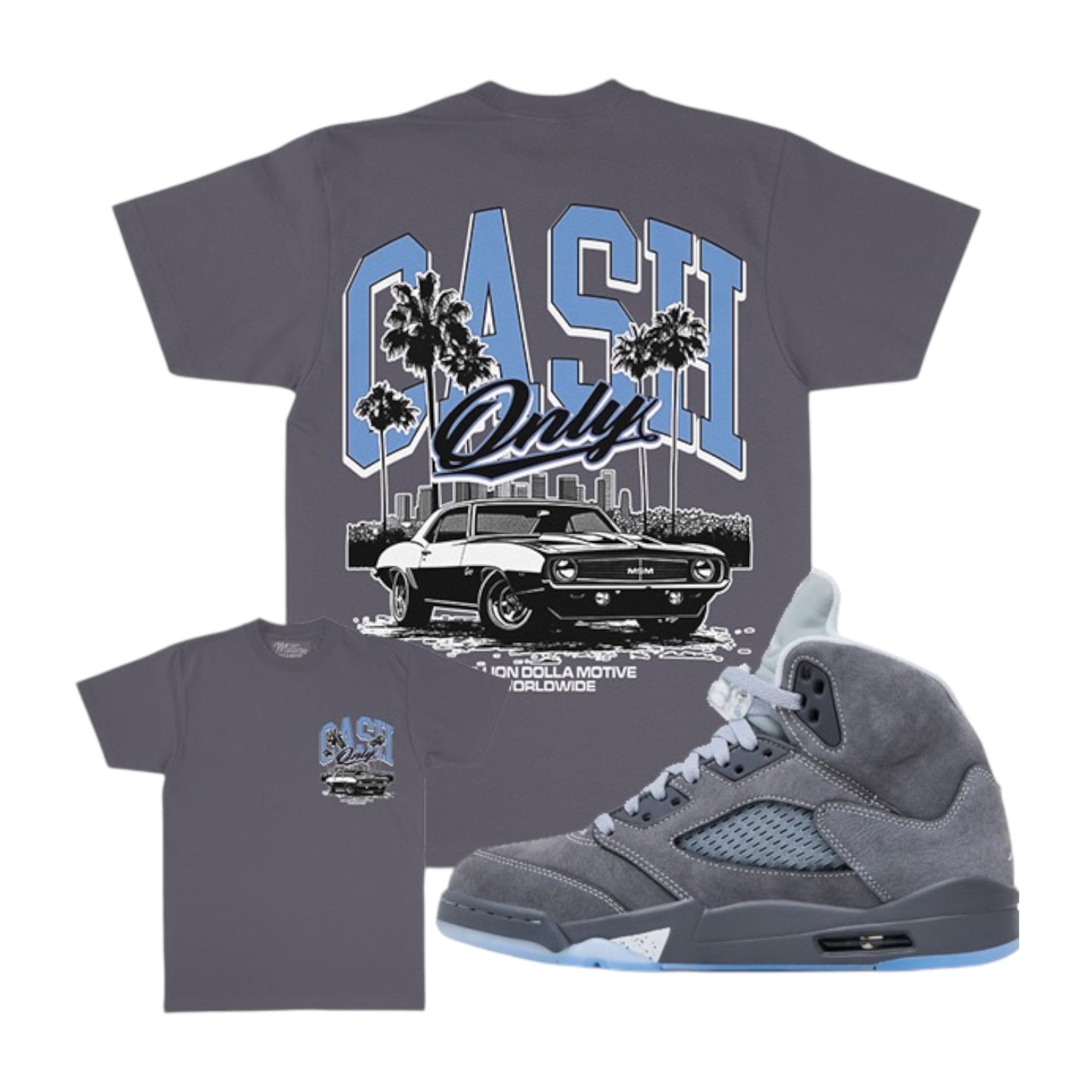 MILLION DOLLA MOTIVE: Cash Only Car SS Tee