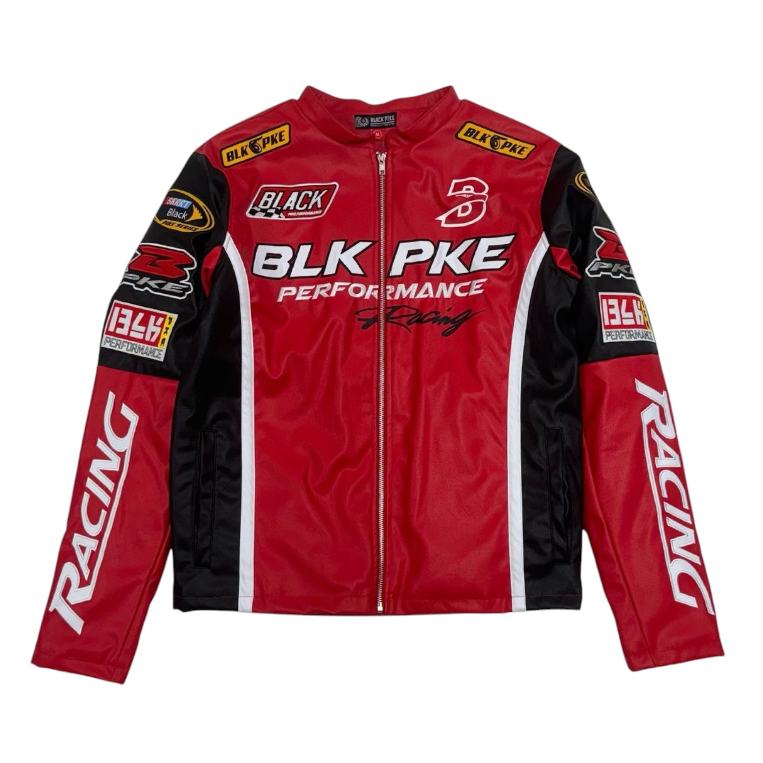 BLACK PIKE: BOYS PU Leather Moto Jacket – On Time Fashions