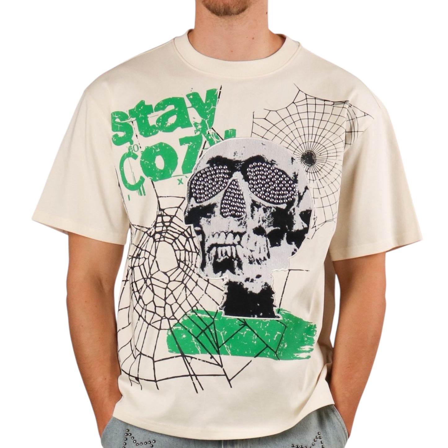 MAJESTIK: Stay Cozy Crop Tee TE2569