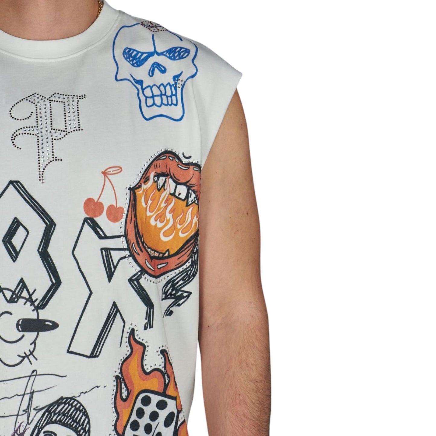 POLITICS: Mal Sleeveless Tee 245
