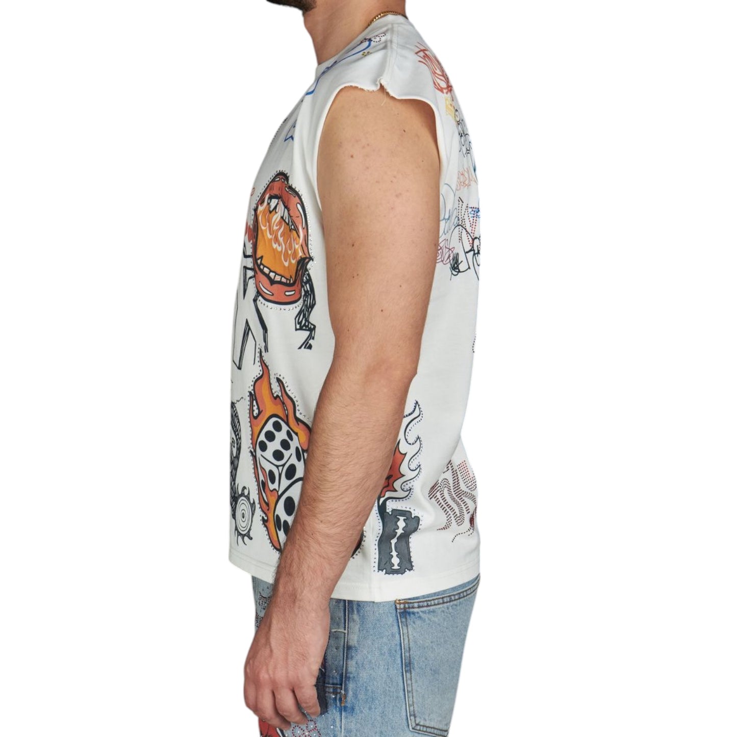 POLITICS: Mal Sleeveless Tee 245