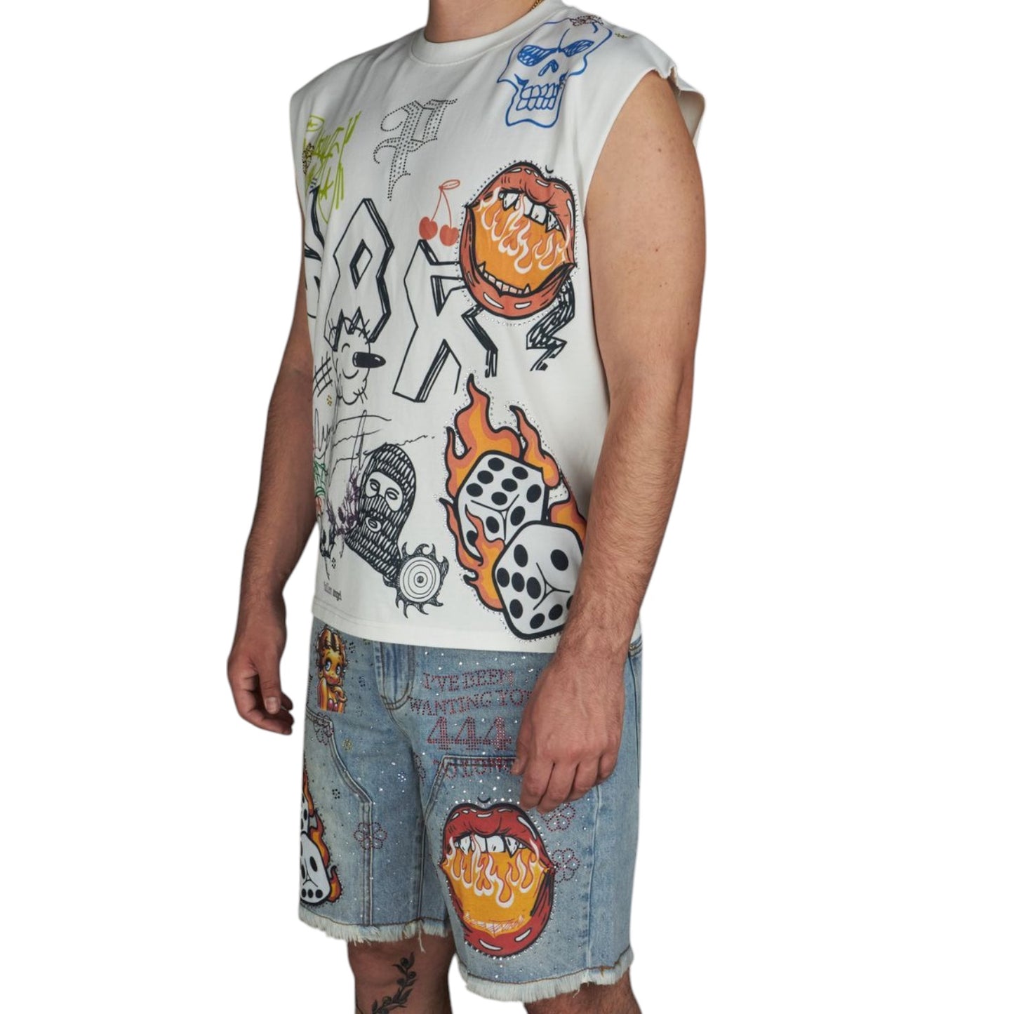 POLITICS: Mal Sleeveless Tee 245