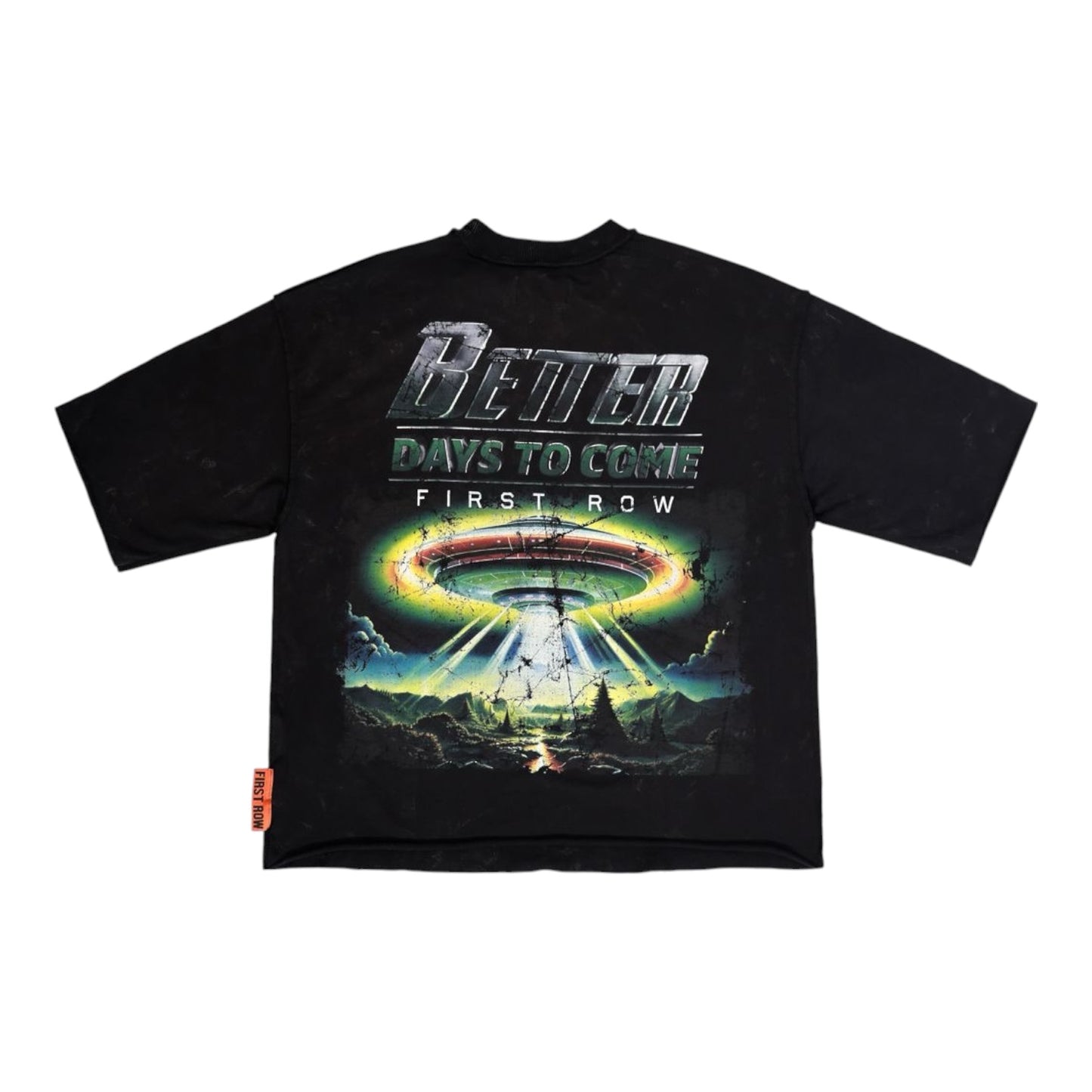 FIRST ROW: Post Human Crop Tee FRM3018