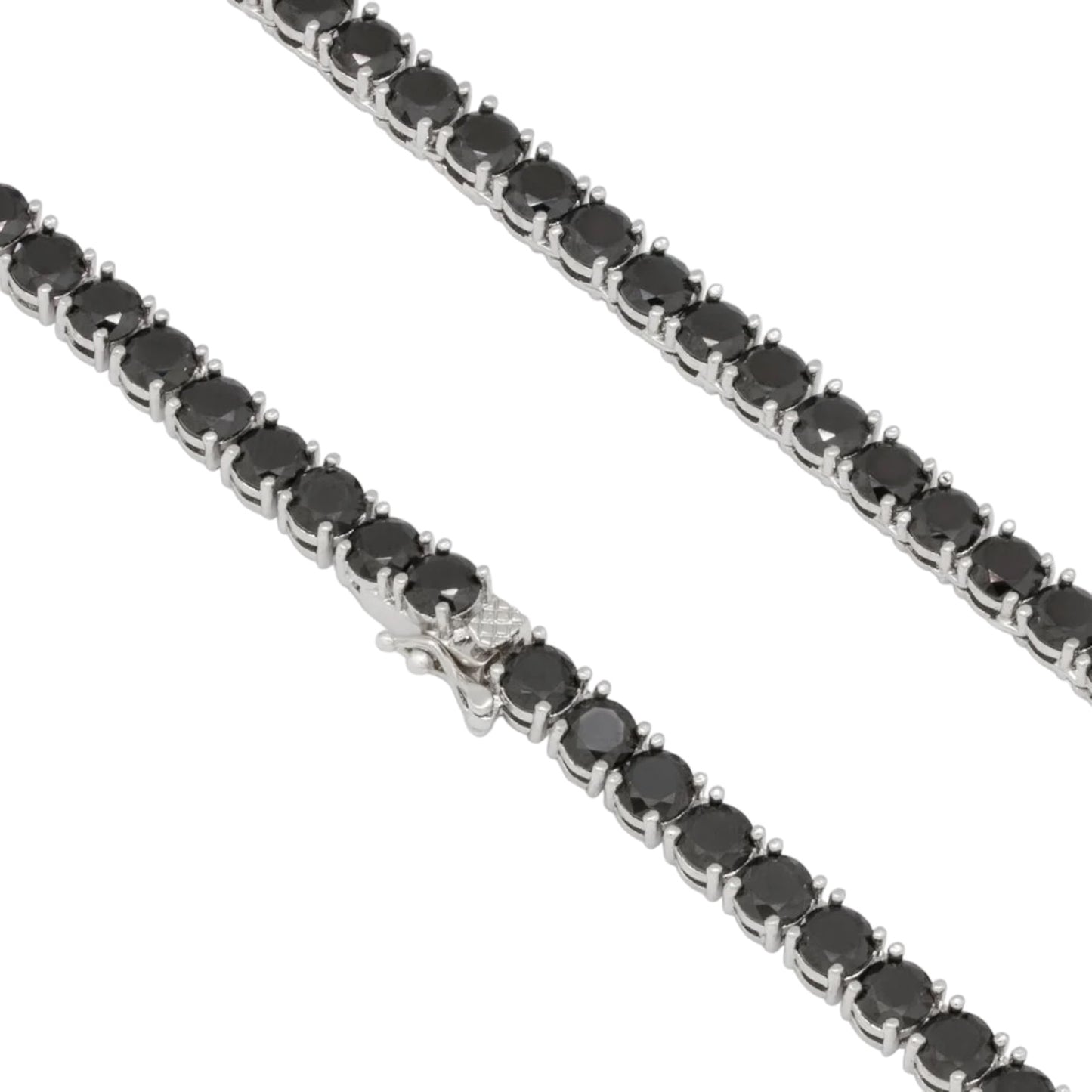 KING ICE: 5mm Onyx Tennis Chain