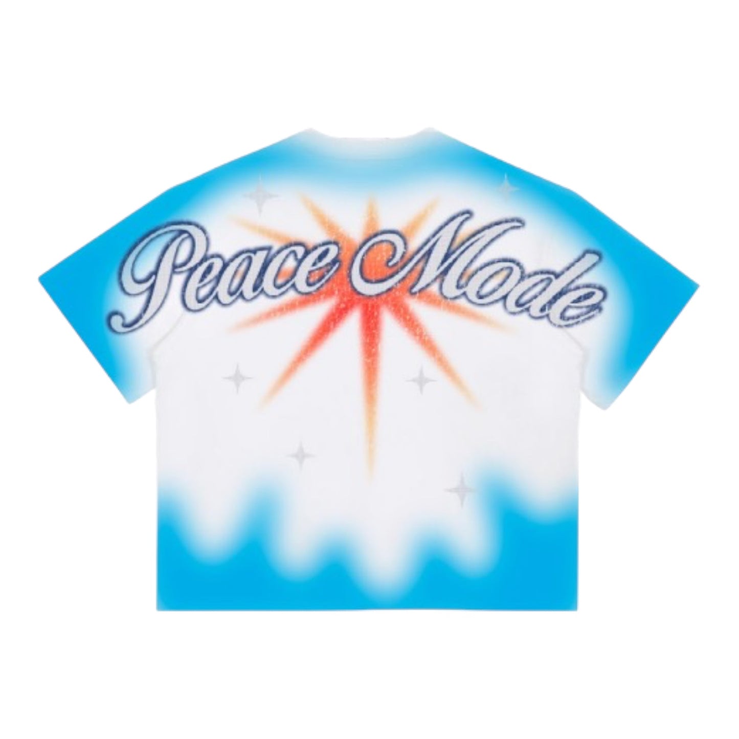 ROKU STUDIO: Peace Airbrush Boxy Tee RK1482055