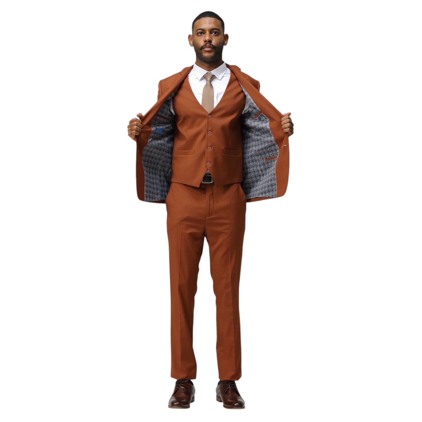Sean Alexander: Solid 3pc Slim Suit M282SK-12