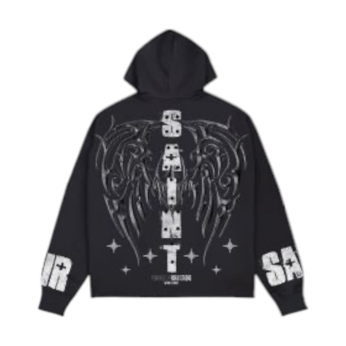 ROKU STUDIO: Saint Noir Fleece Hoodie RK5481839