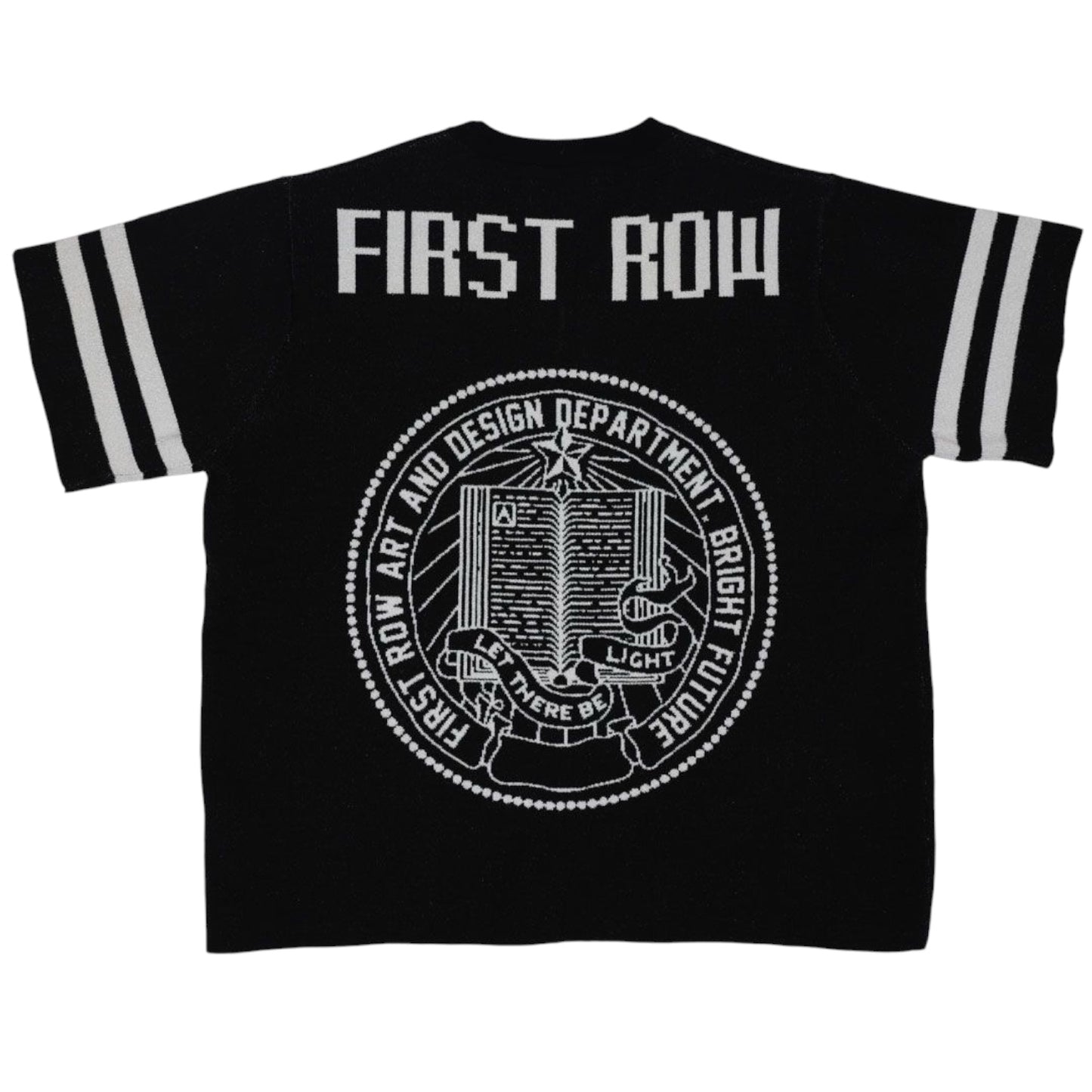 FIRST ROW: Bright Future Jacquard Knit Tee FRW1001