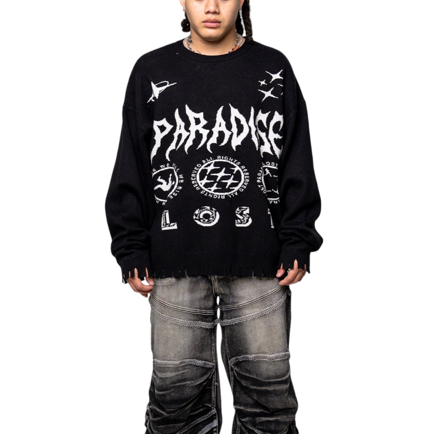 PARADISE LOST: Fallen Knitted Sweater PL00658