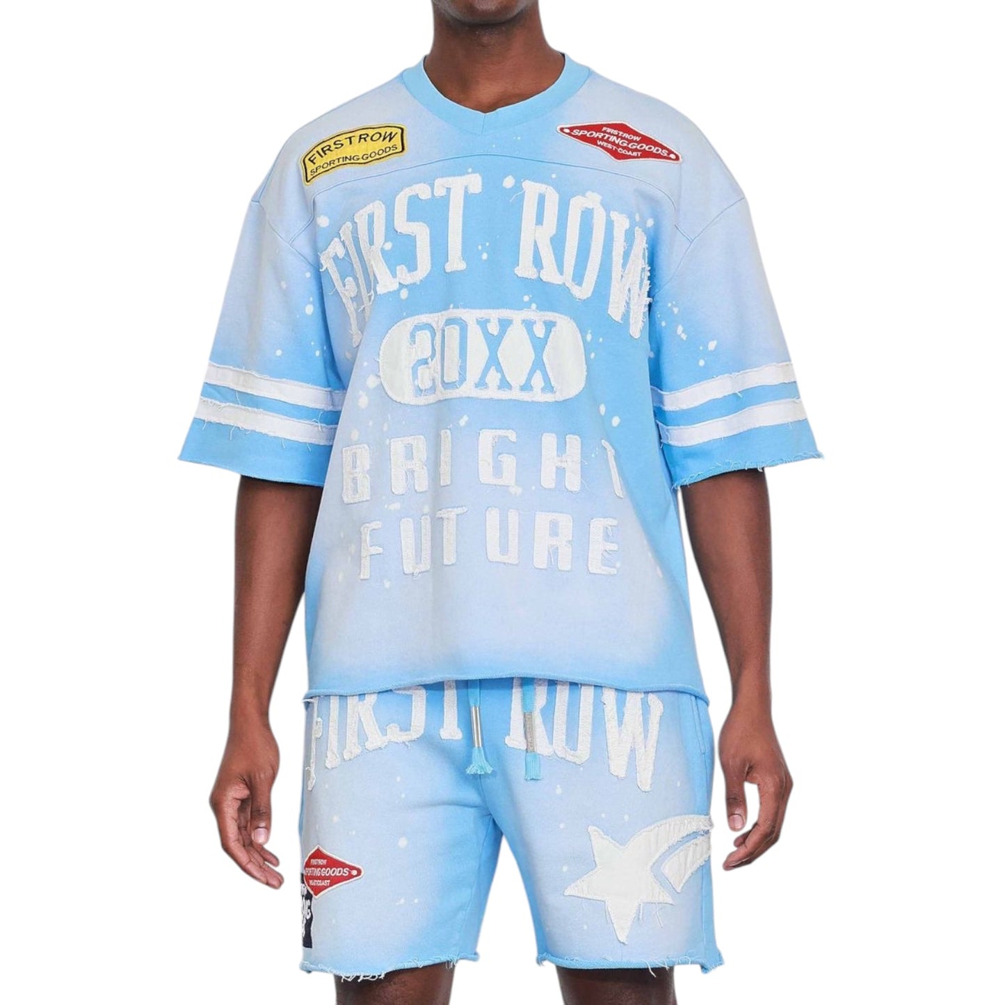 FIRST ROW: Washed Bright Future Varsity Tee