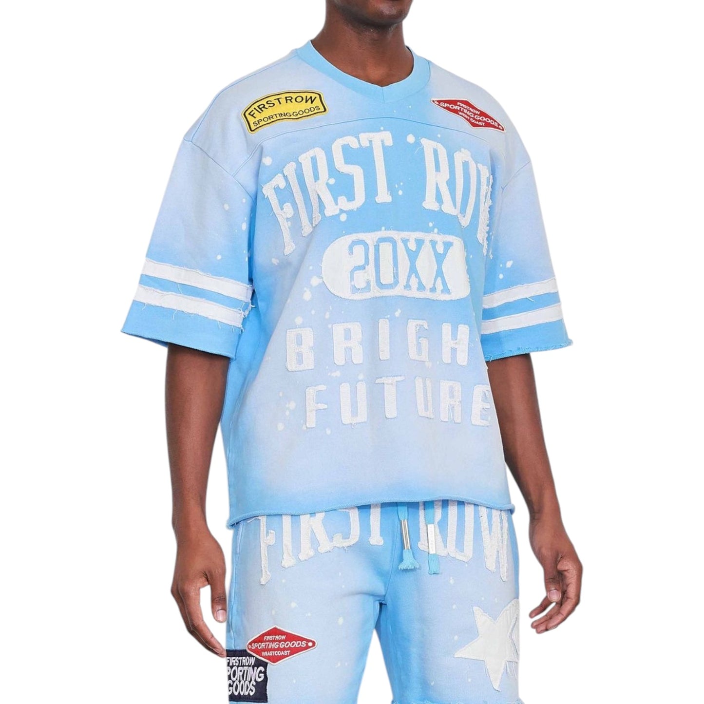 FIRST ROW: Washed Bright Future Varsity Tee