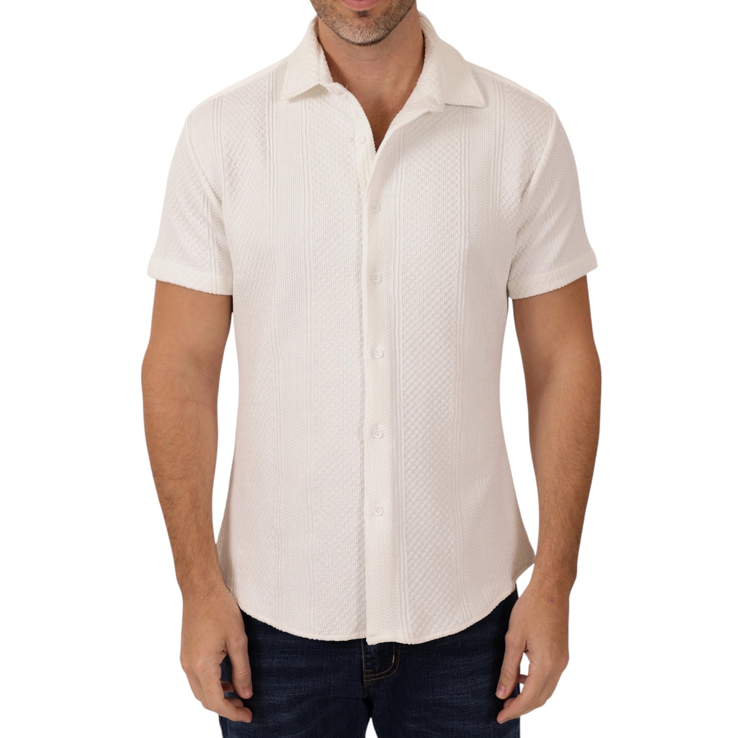 BE SPOKE: SS Button Up 242119