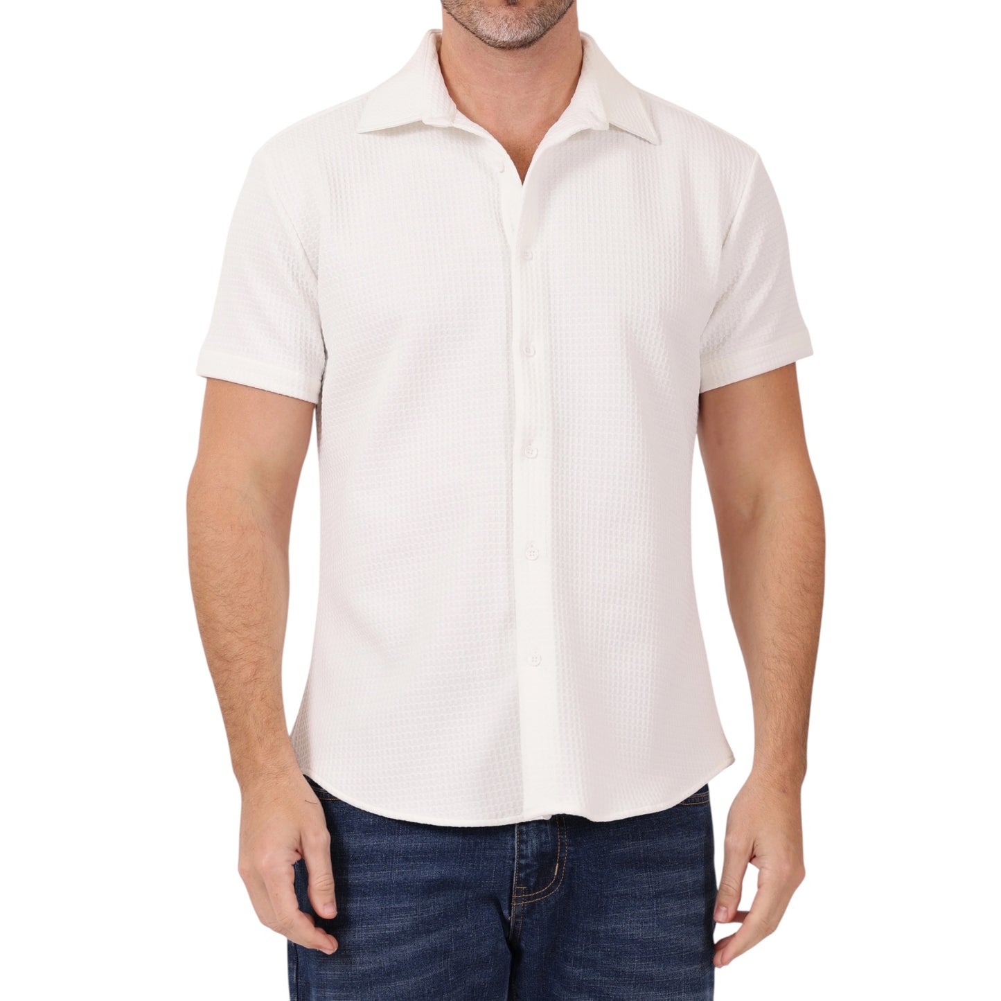 BE SPOKE: SS Button Up 242110