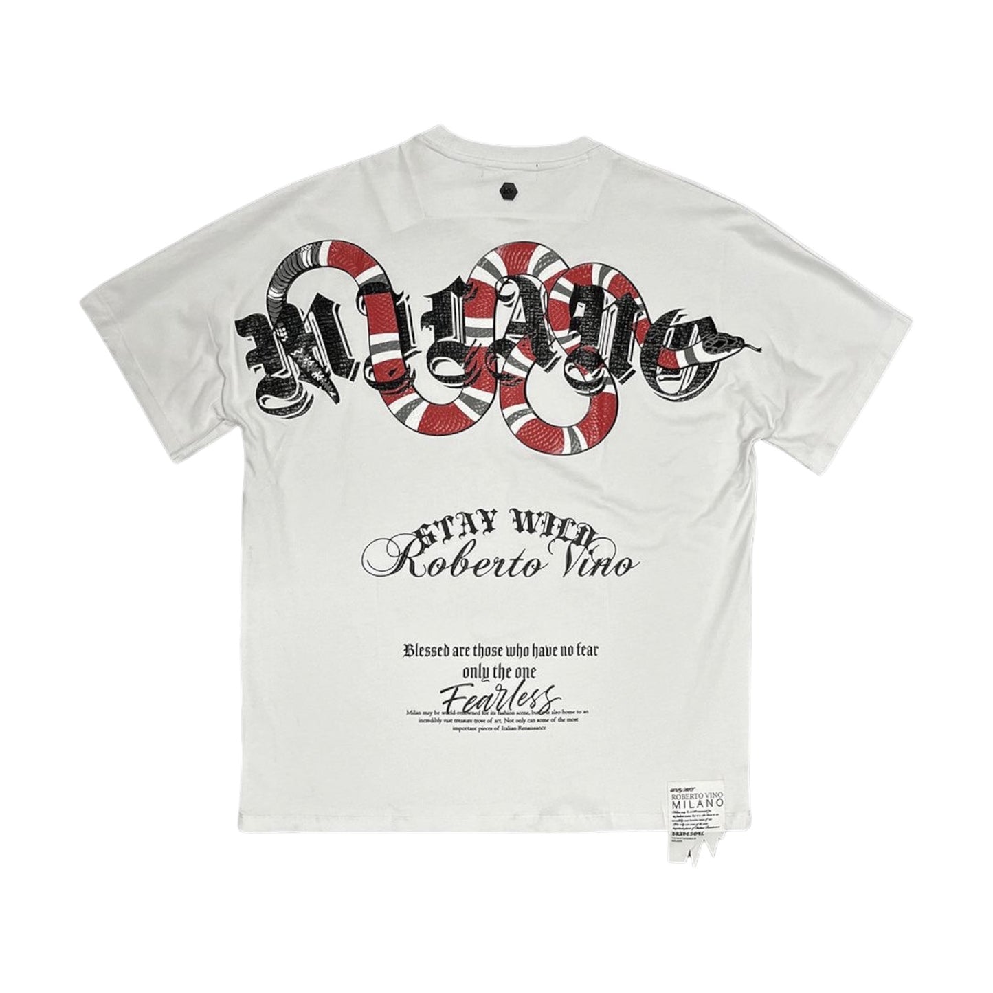 ROBERTO VINO: Wild Snake SS Tee 1