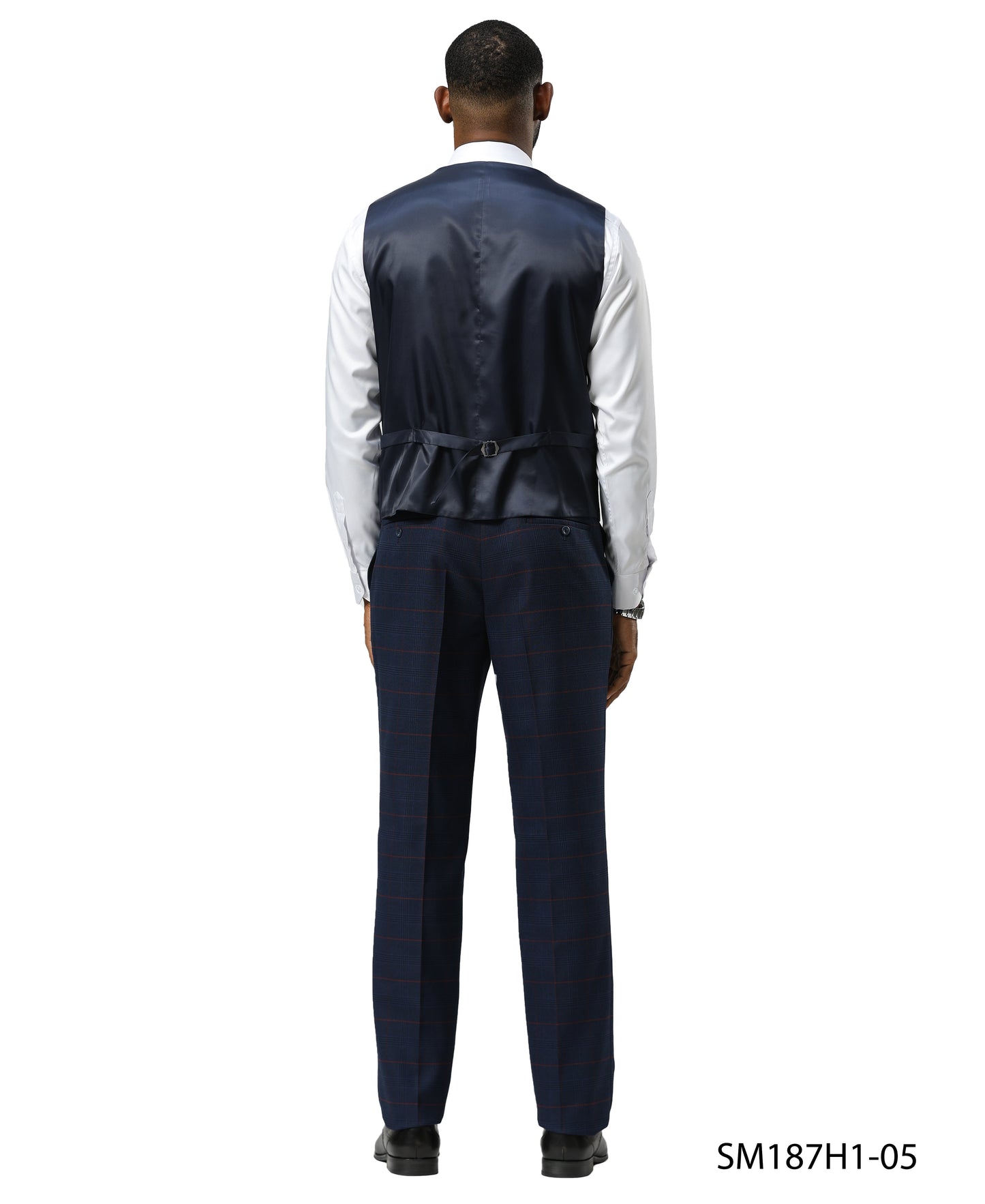 Mens Suit Windowpane by Stacy Adams