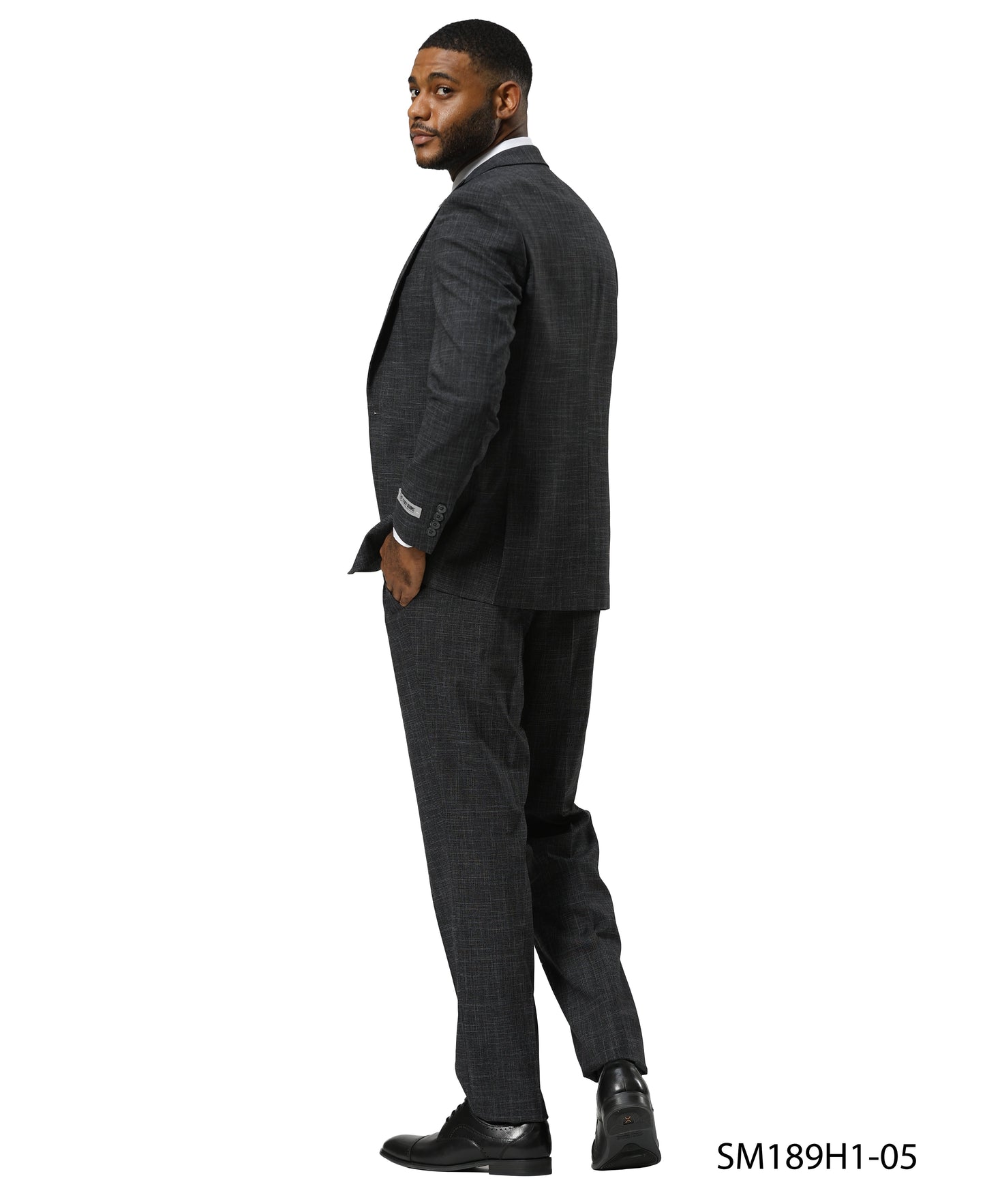 Mens Suit Tattersall Pattern by Stacy Adams