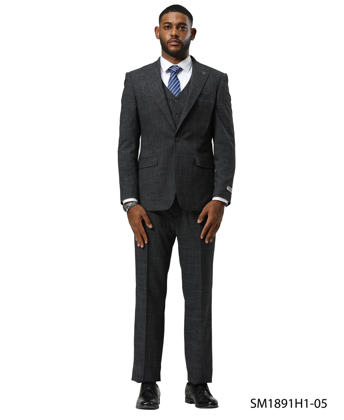 Mens Suit Tattersall Pattern by Stacy Adams
