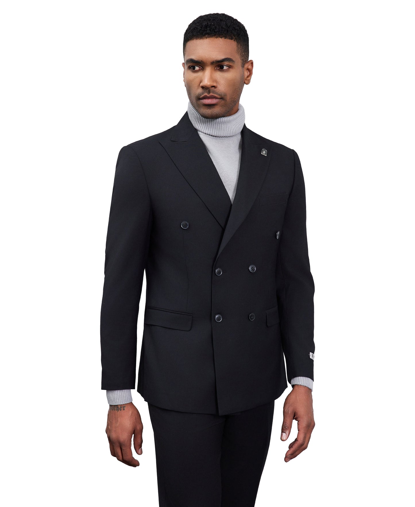 Mens Suit Double Breasted by Stacy Adams