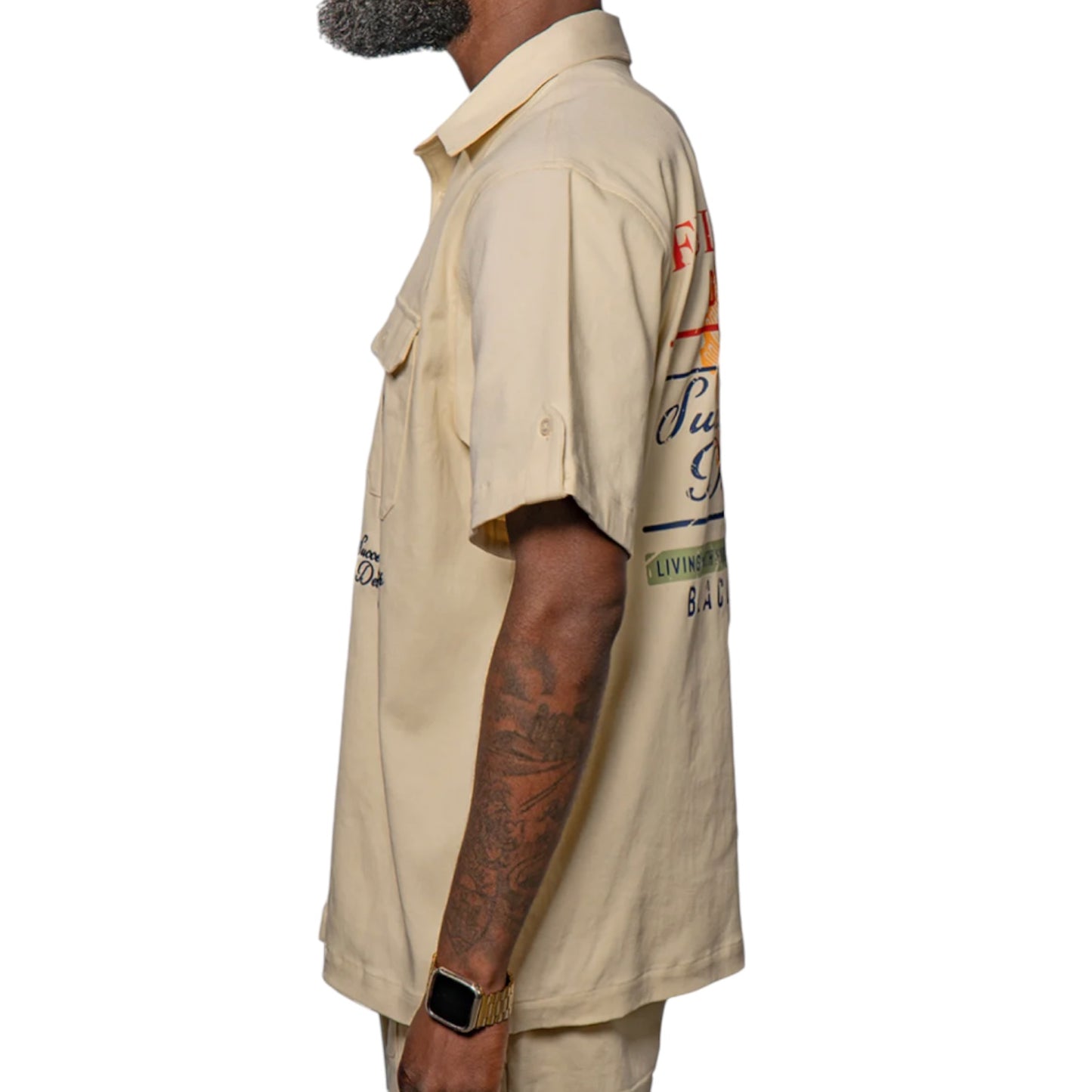 BLAC LEAF: Fulfillment Dept. Button Up 100