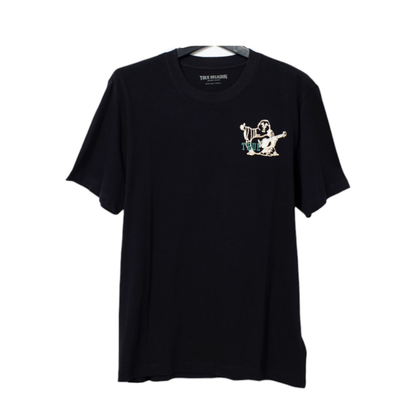 TRUE RELIGION: Crinkle Paint SS Tee 109296