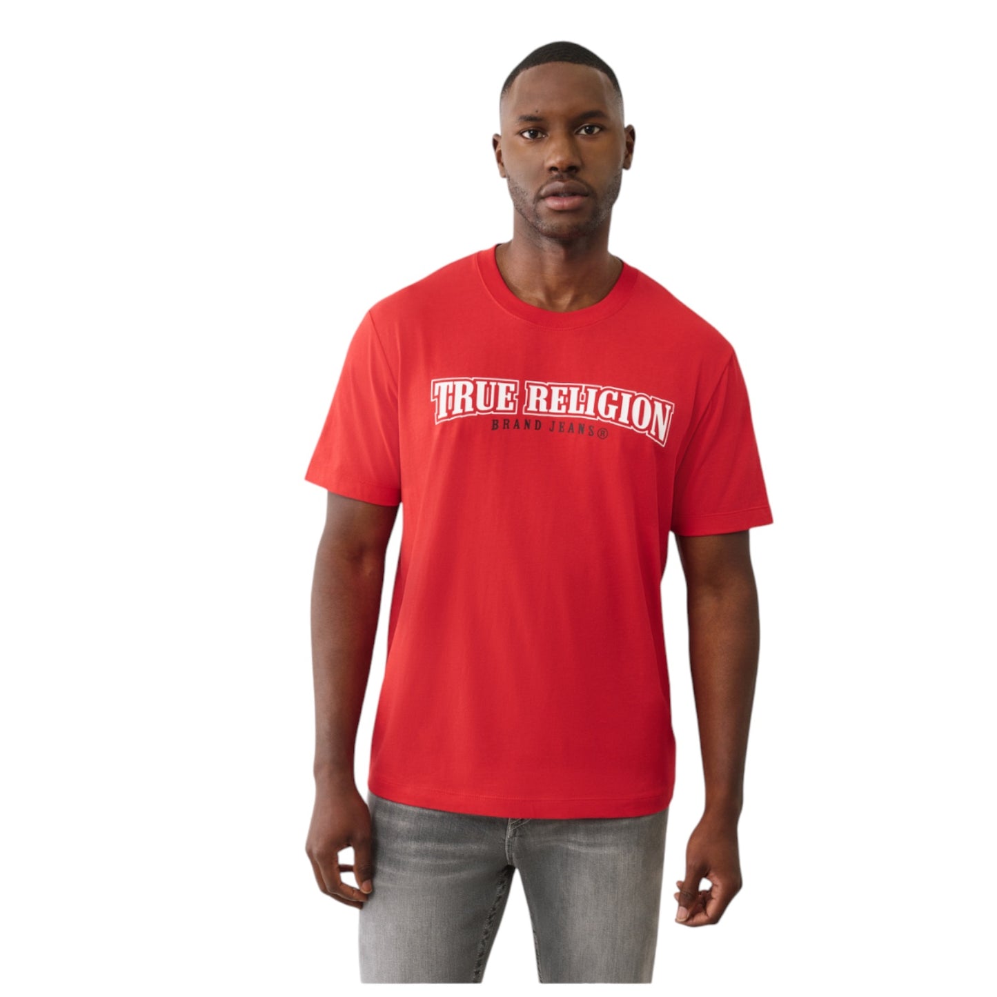 TRUE RELIGION: Flocka Buddha SS Tee 109532