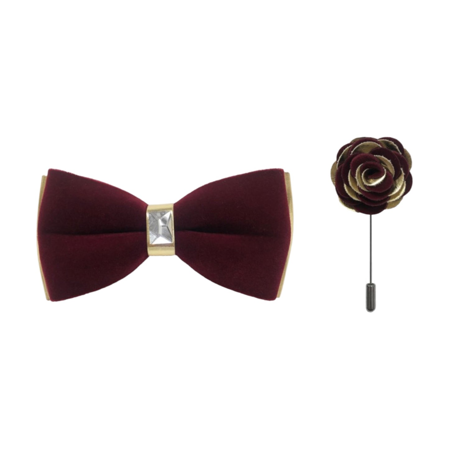 BRAND Q: Gold 2Tone Bow BPVG100