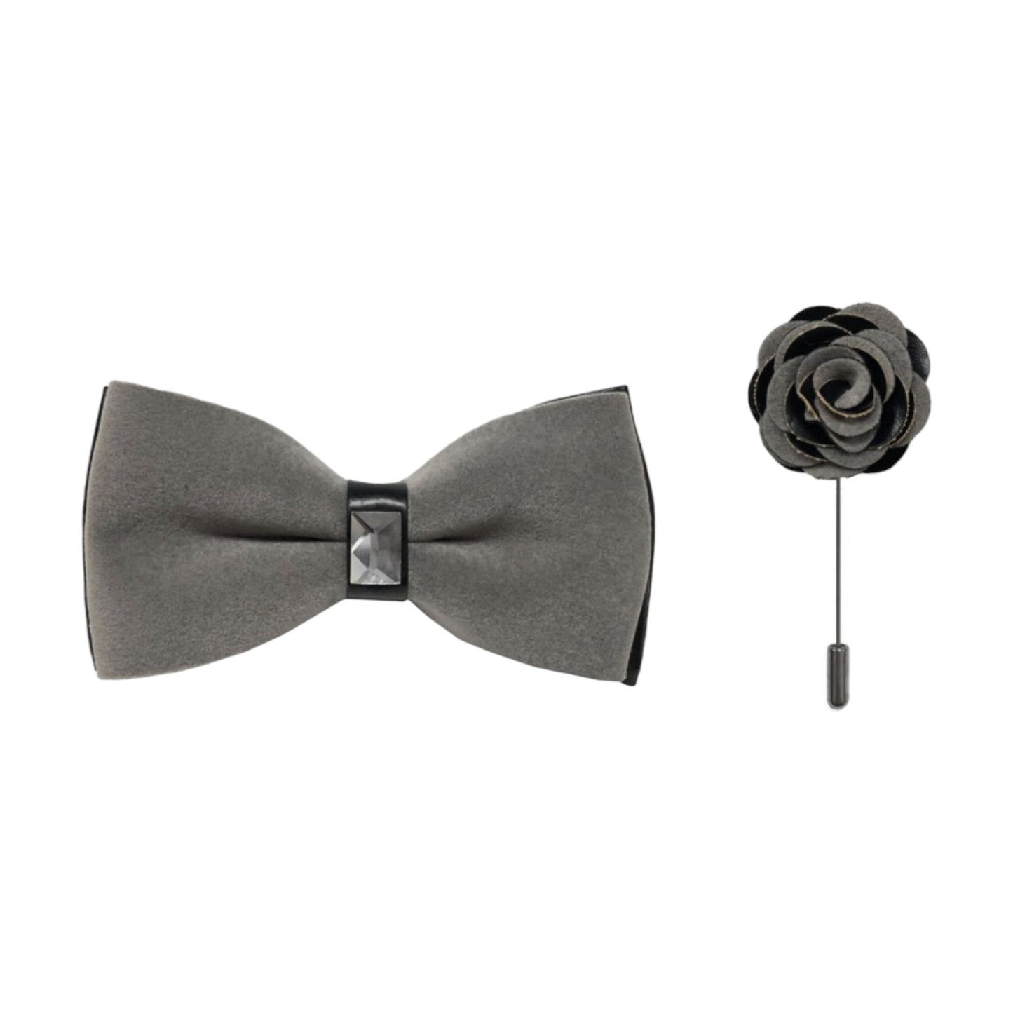 BRAND Q: Black 2Tone Bow BPVB100