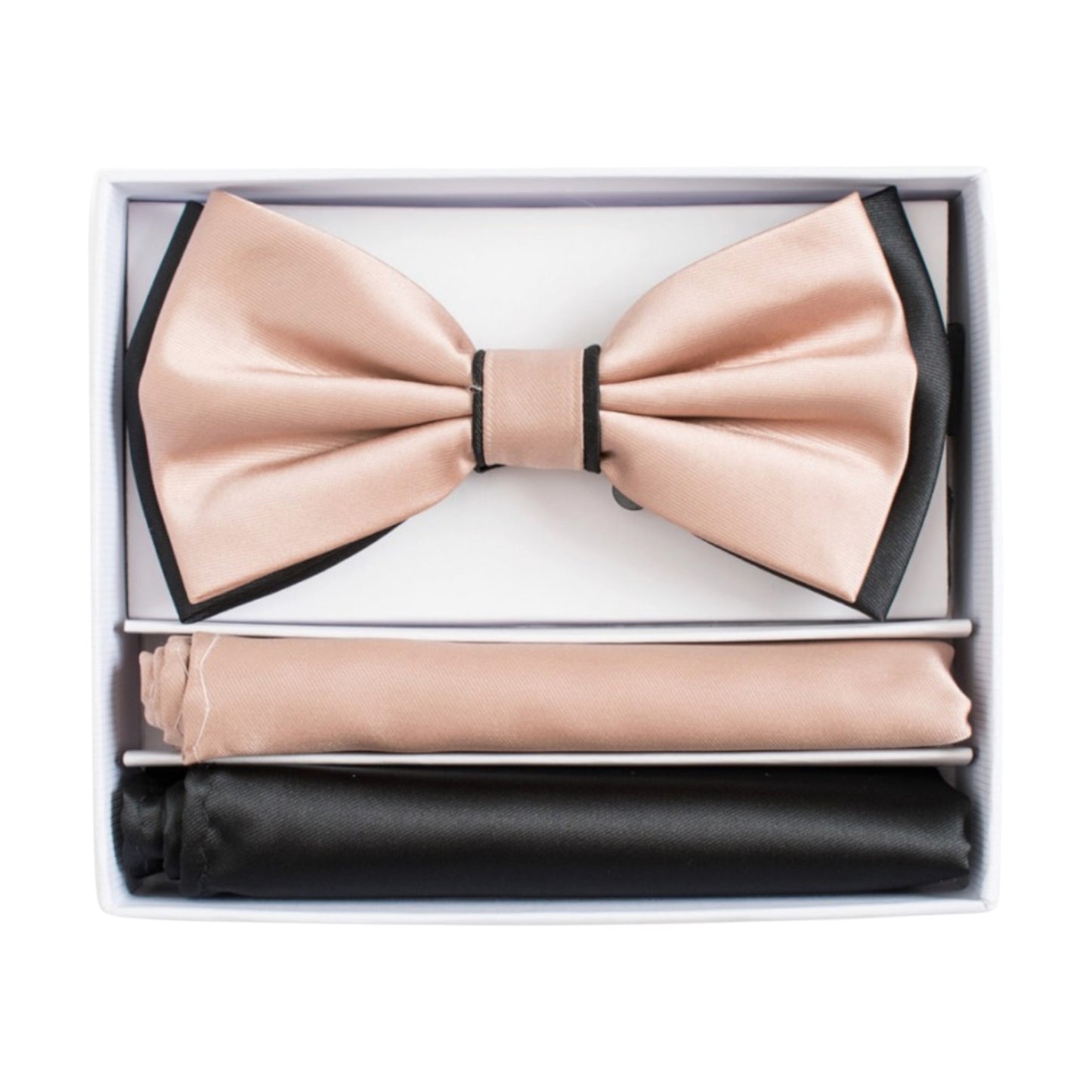 BRAND Q: 2 tone Bow and Hanky BT2T100