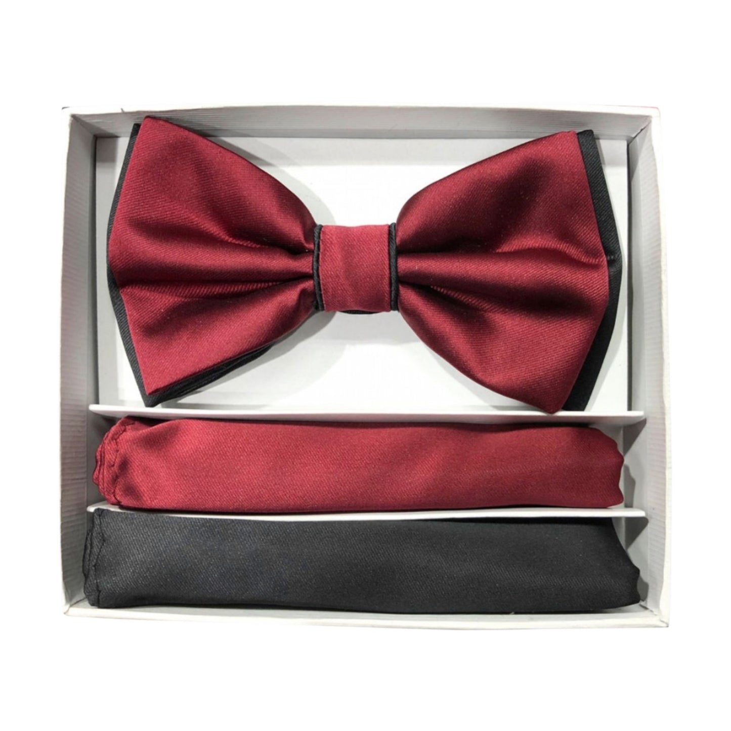 BRAND Q: 2 tone Bow and Hanky BT2T100